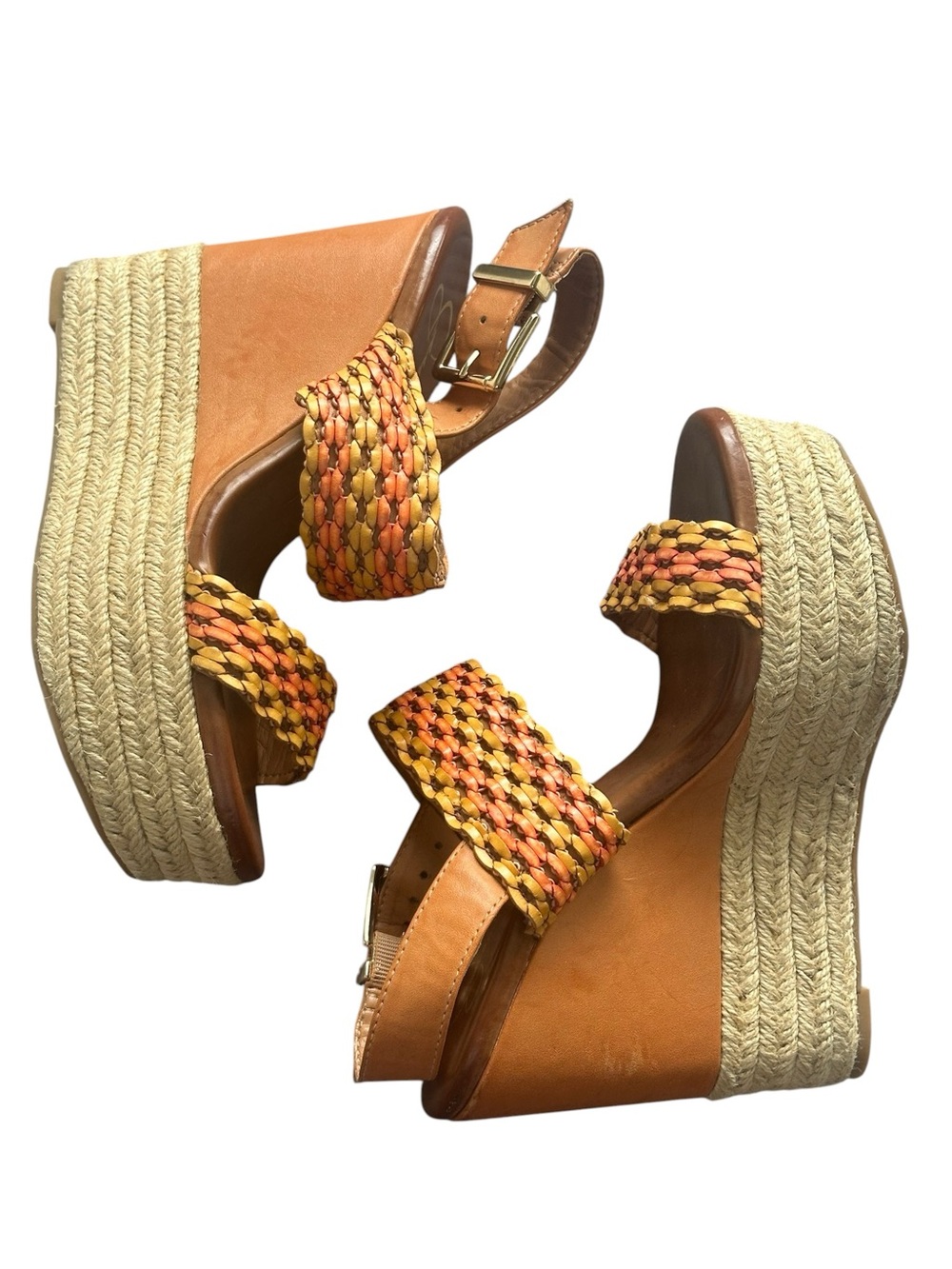 Jessica Simpson Allyn Braided Wedge Sandal 6